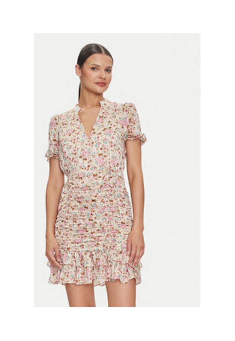 Rochie scurta cu imprimeu floral