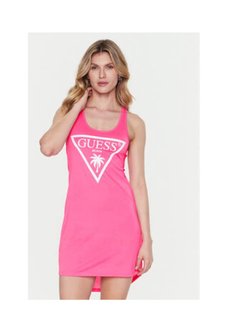 Rochie scurta cu logo -