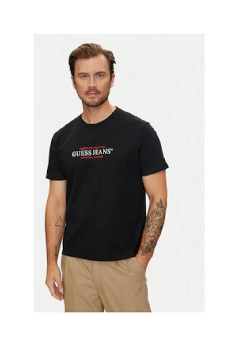 Tricou Din Amestec De Bumbac Organic Cu Logo