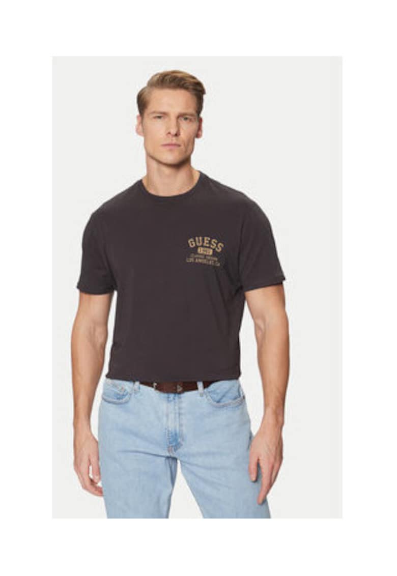 Tricou din bumbac cu imprimeu pe partea din spate