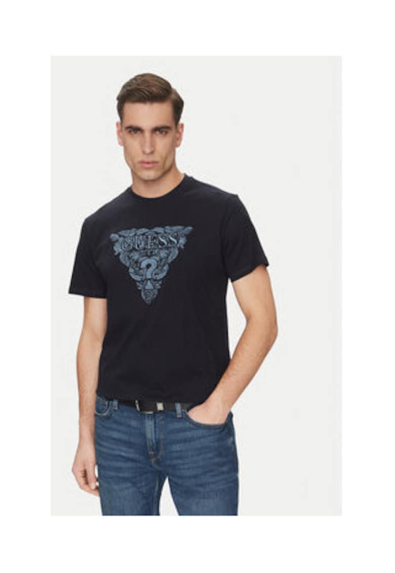 Tricou regular fit cu imprimeu logo
