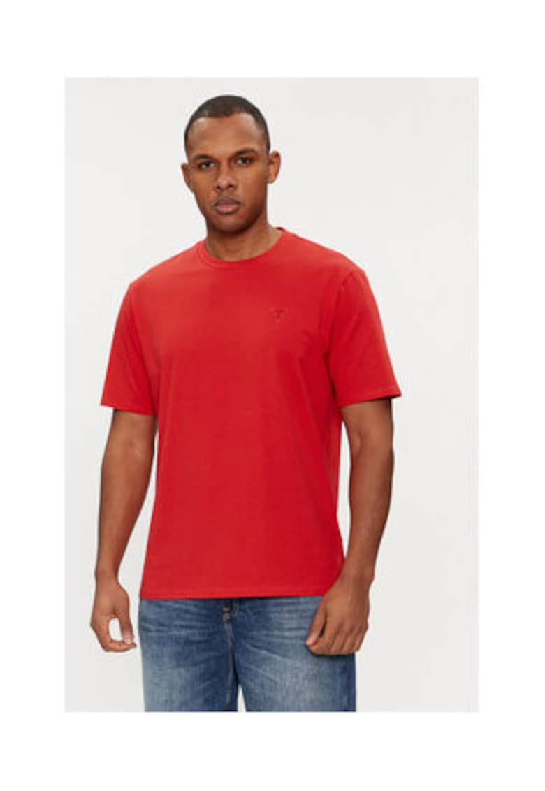 Guess Tricou Regular Fit Din Bumbac