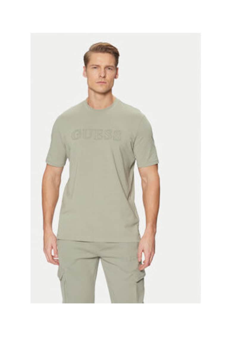 Tricou regular fit cu imprimeu logo -
