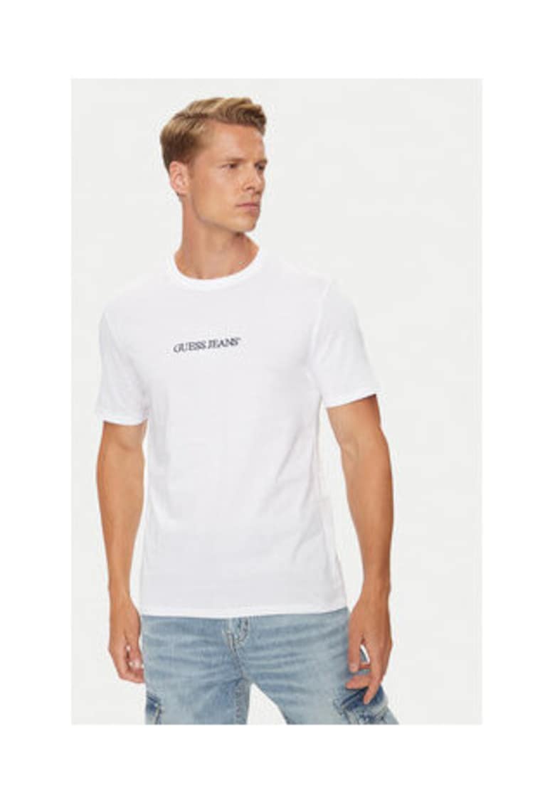 Tricou din bumbac organic cu logo imprimat -