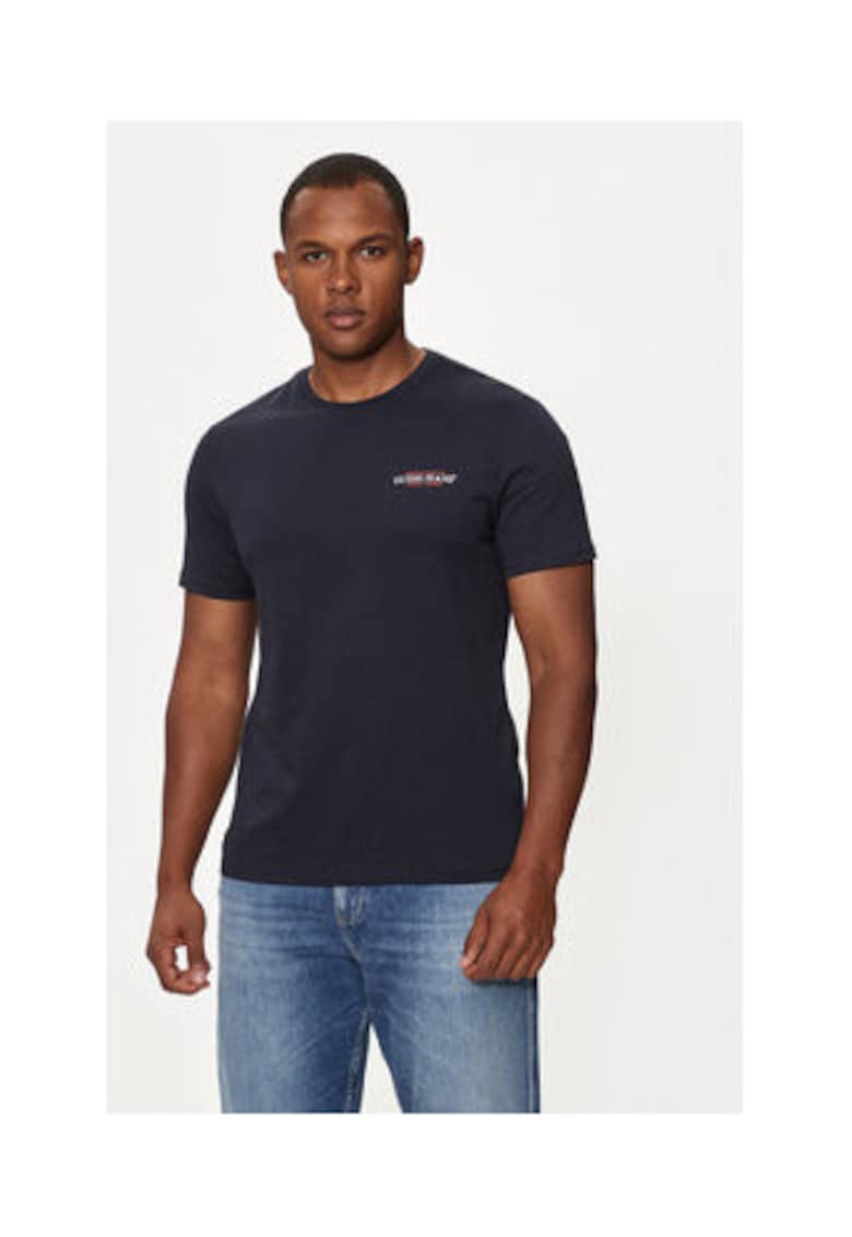 Tricou din bumbac organic cu imprimeu discret -