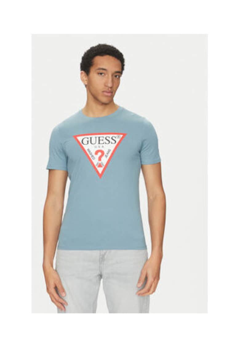 Tricou din bumbac cu logo -