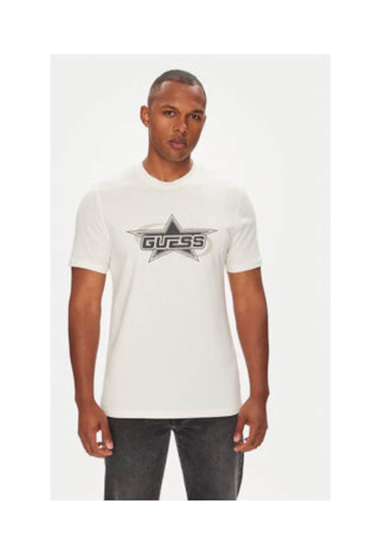 Tricou barbatesc din bumbac cu imprimeu grafic -