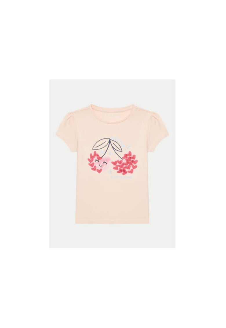Tricou din amestec de bumbac organic.