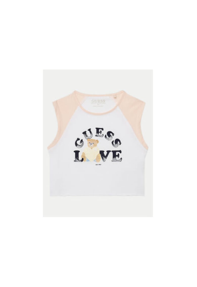 Tricou cu logo si imprimeu grafic