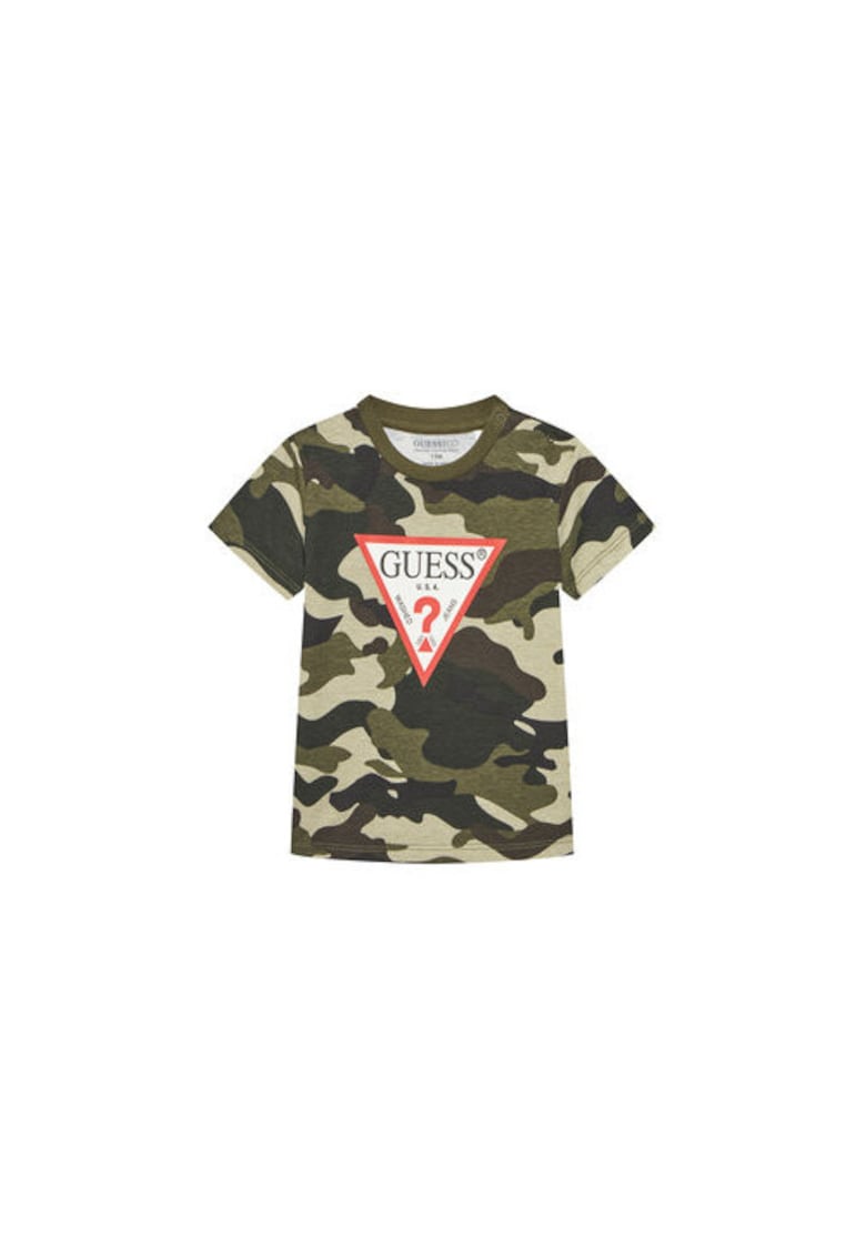 Tricou cu model camuflaj