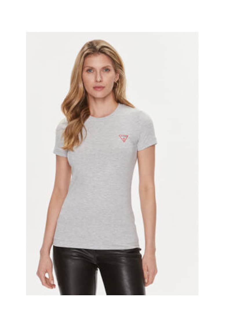 Tricou Cu Decolteu Rotund