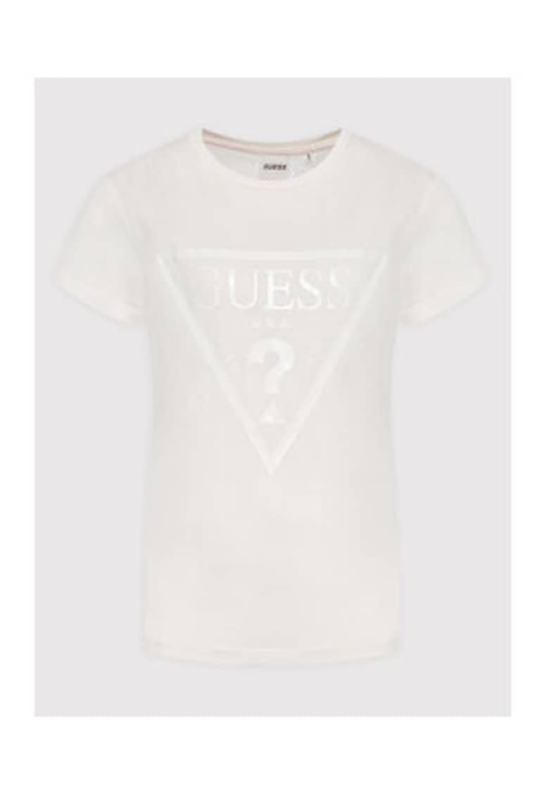 Tricou din bumbac cu logo -