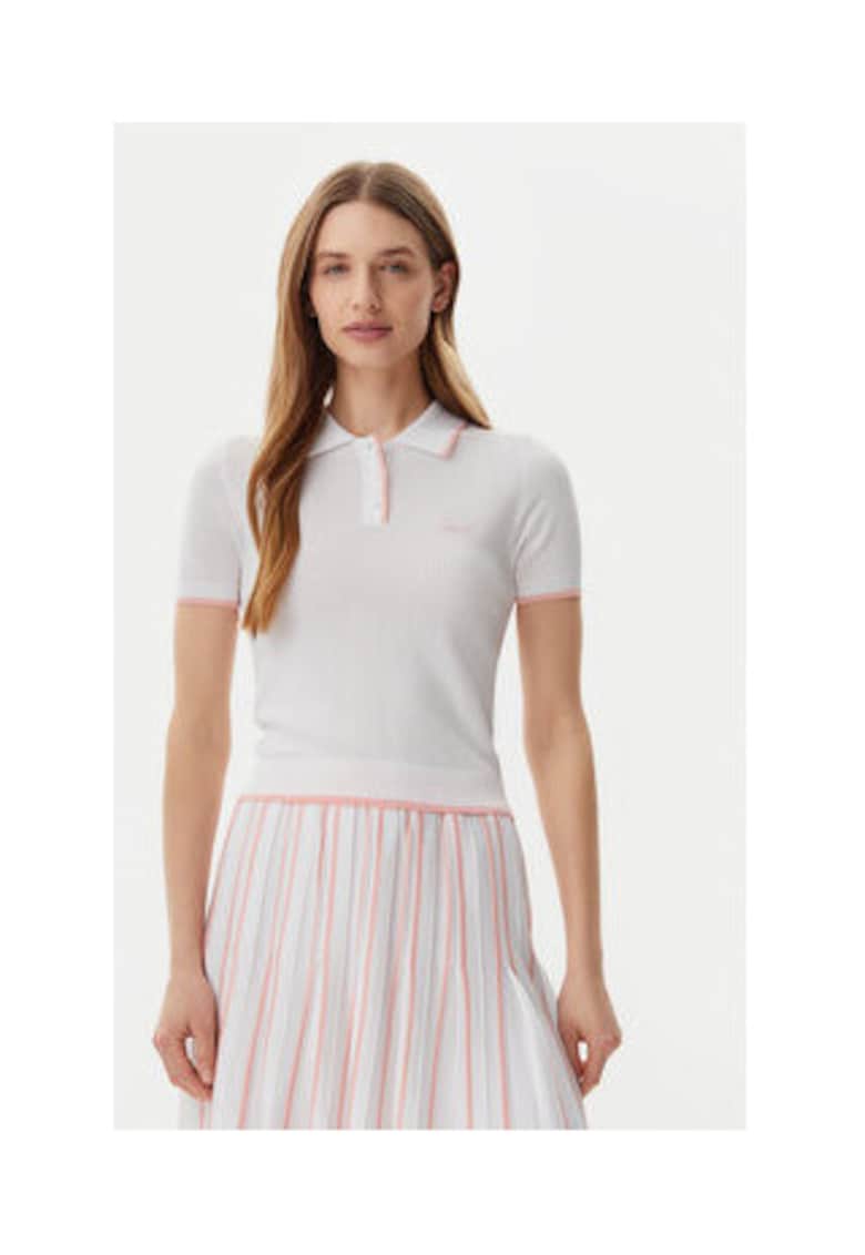 Tricou polo din tricot