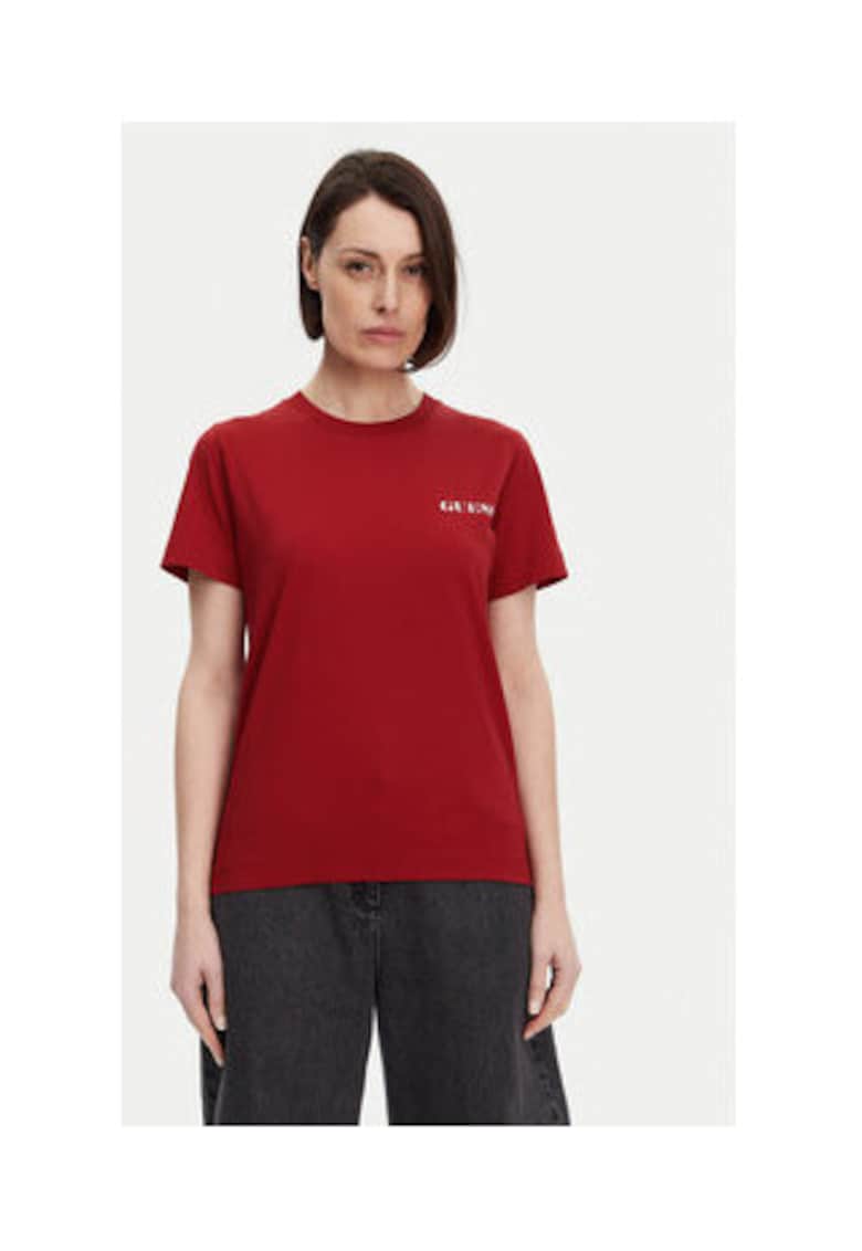 Tricou din bumbac organic cu imprimeu pe spate
