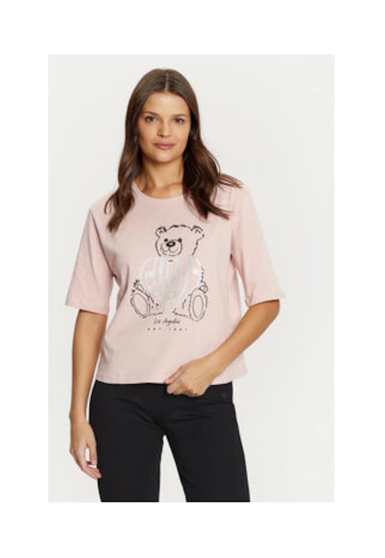 Tricou de bumbac cu model