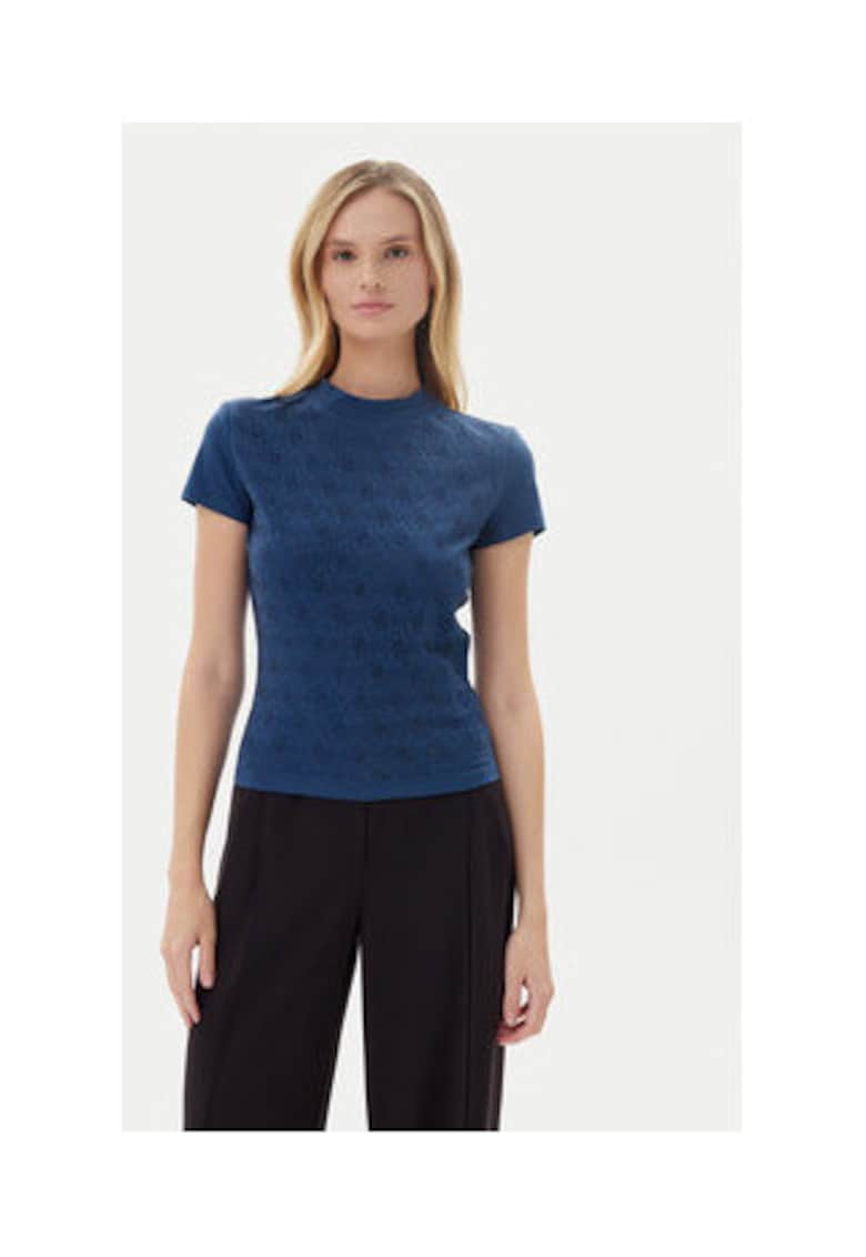 Tricou regular fit cu maneci scurte