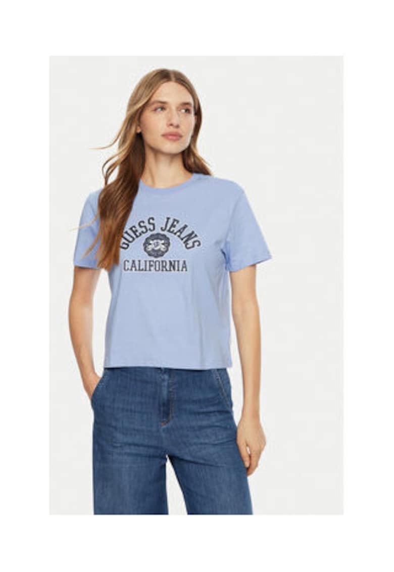 Tricou din bumbac - cu logo