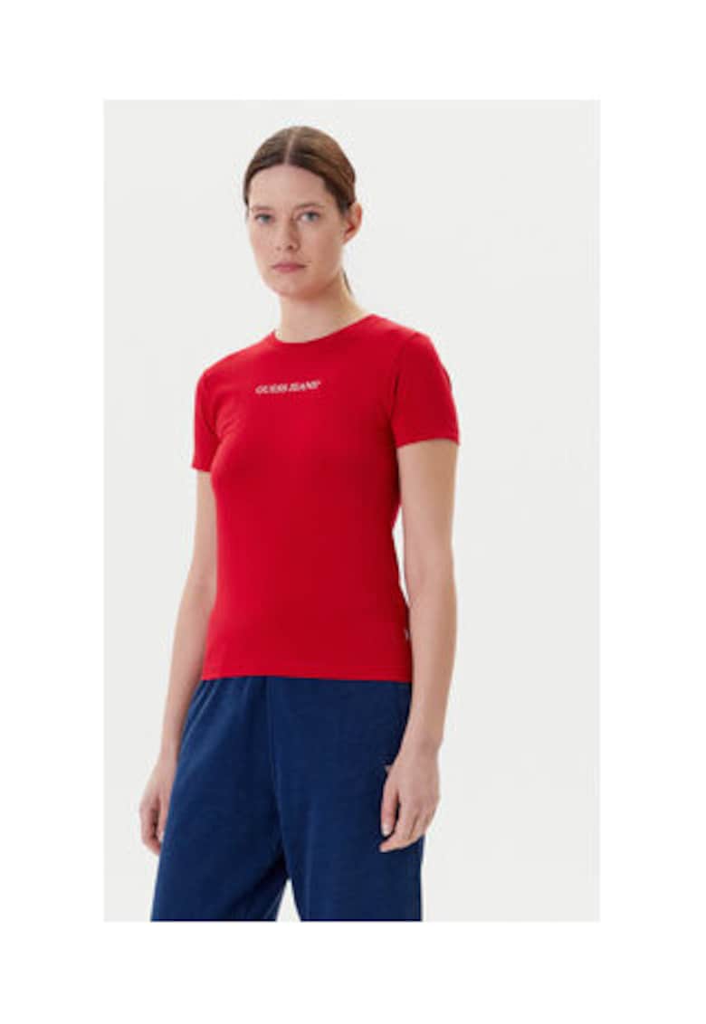 Tricou de bumbac organic cu model uni
