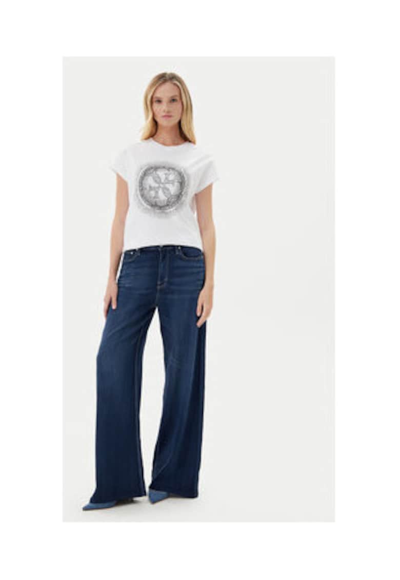 Tricou cu imprimeu logo regular fit