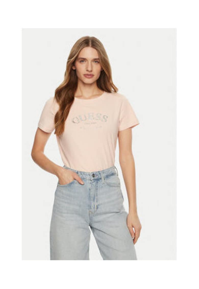 Guess Tricou regular fit cu model