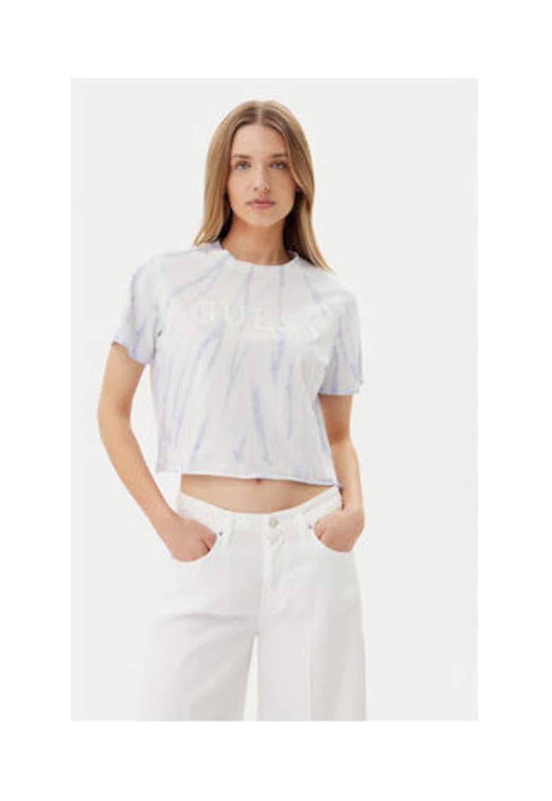 Tricou din bumbac organic crop 0000304858093
