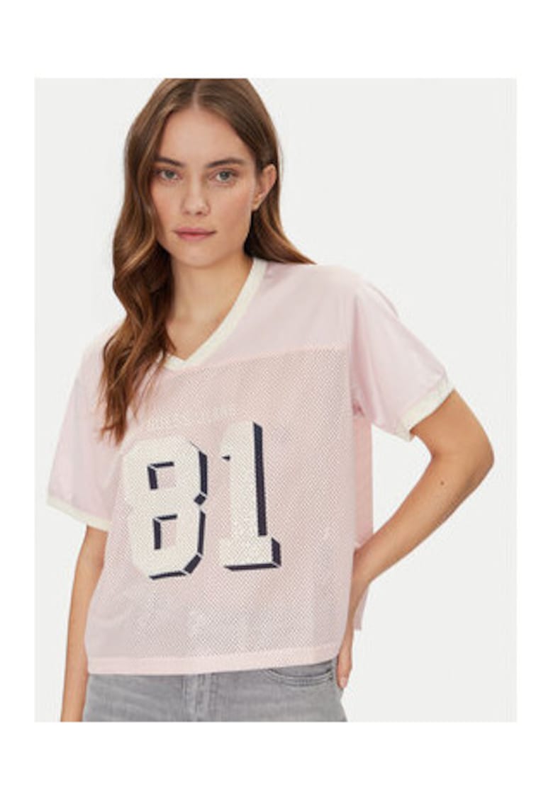 Tricou cu decolteu in V