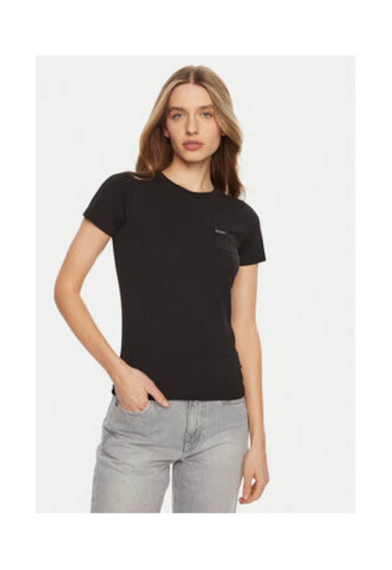 Tricou Din Bumbac Cu Logo -