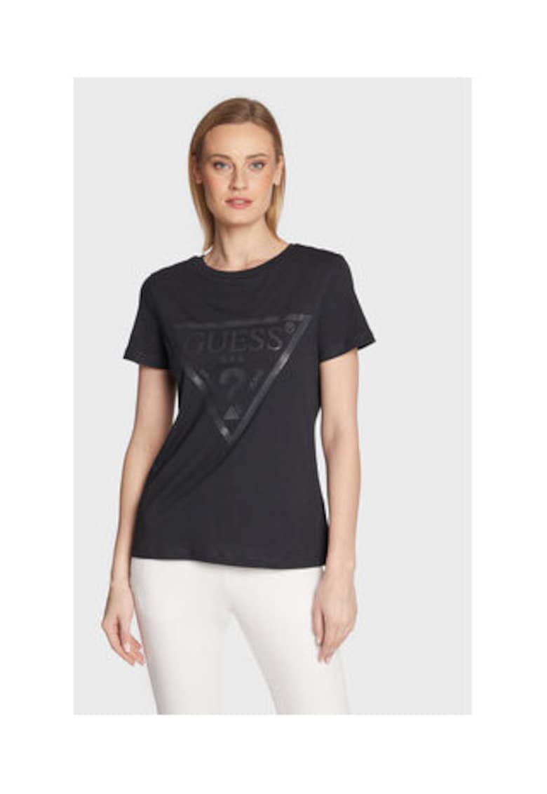 Guess Tricou din bumvac organic cu imprimeu logo -