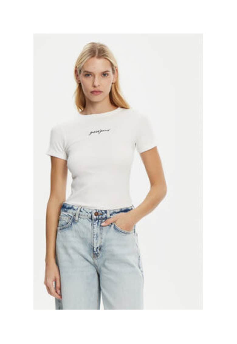 Tricou Slim Fit Cu Text Print -