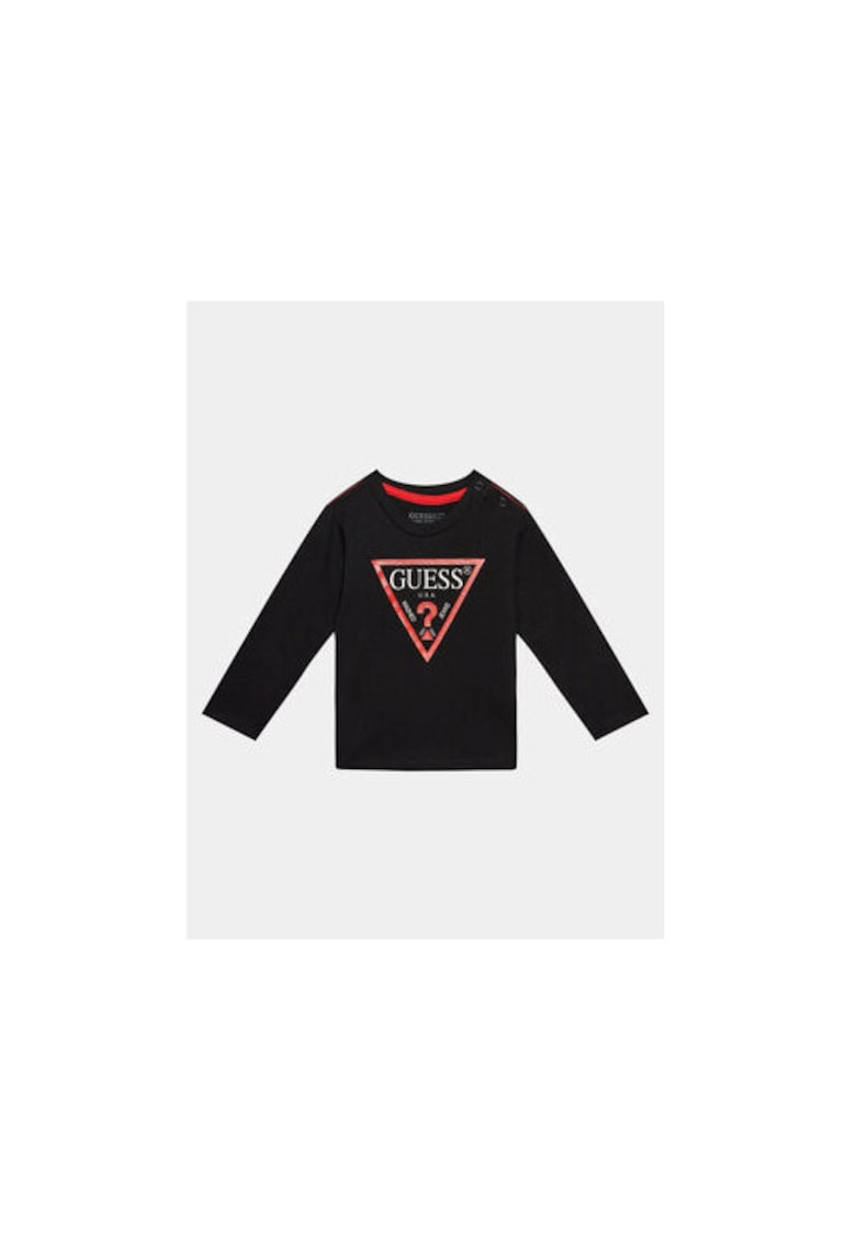 Bluza din bumbac organic cu logo