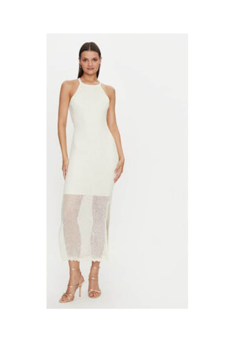 Rochie midi uni bodycon