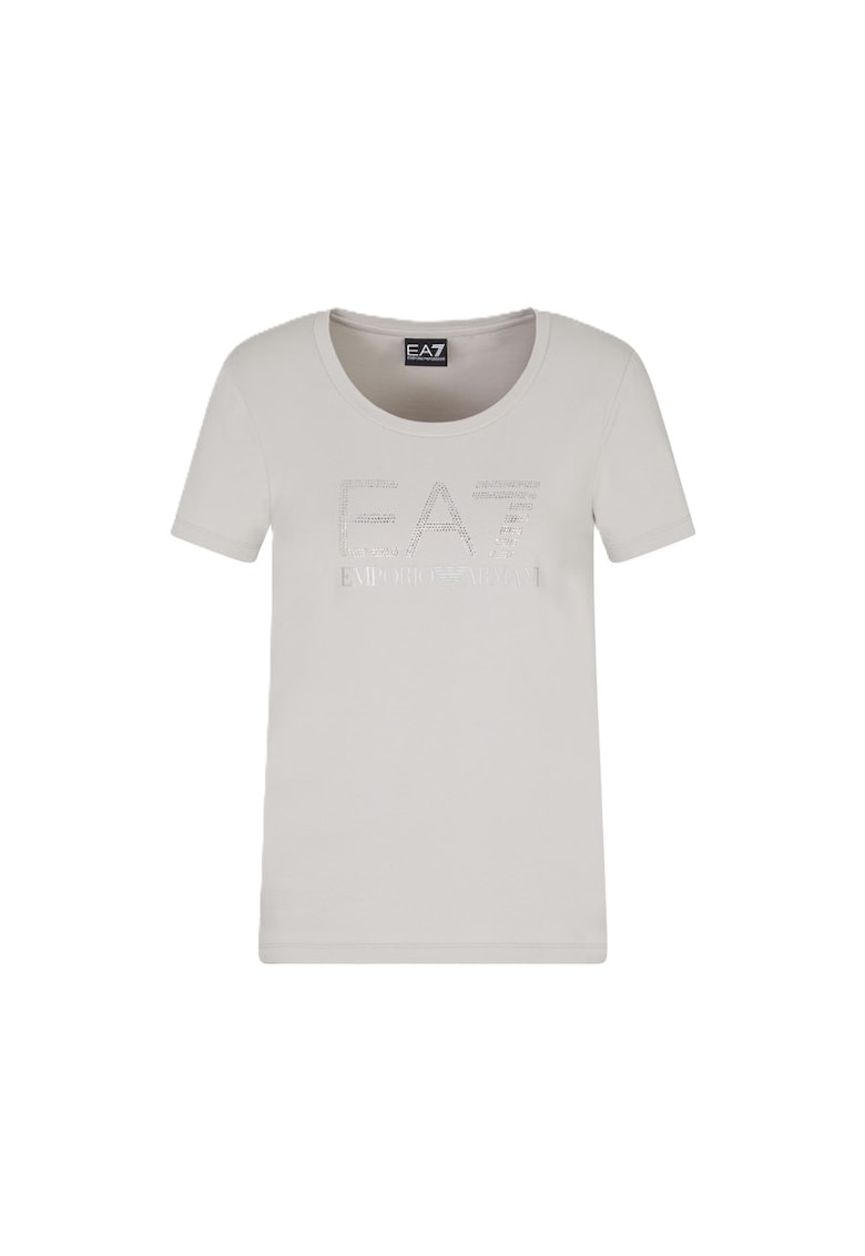 Tricou  TRAIN LOGO SERIES W TEE SS RN FANCY STRASS-7W000536-AF10373-MC056