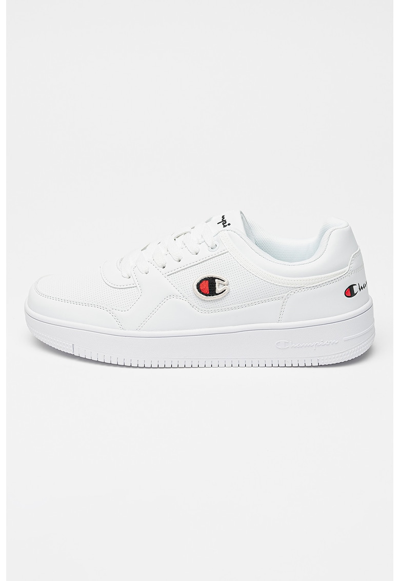 Pantofi sport din piele ecologica cu logo discret