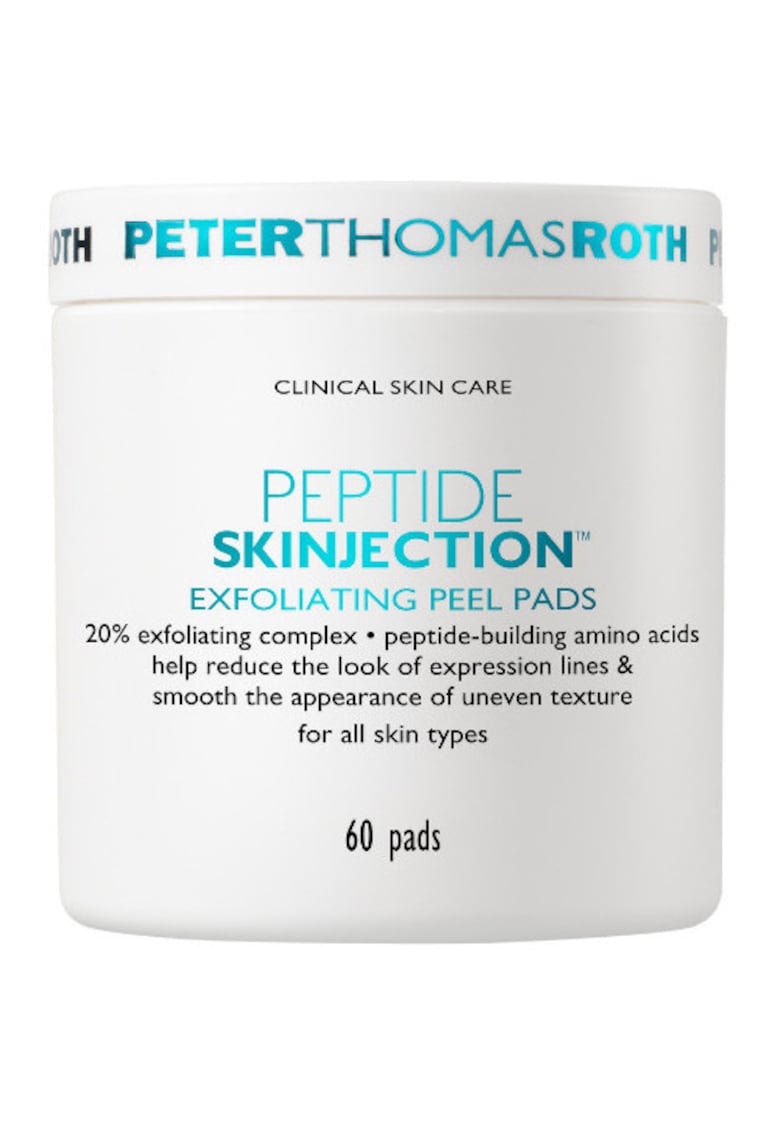 Dischete exfoliante pentru fata Peptide Skinjection Exfoliating Peel Pads - 60 bucati Dischete exfoliante pentru fata Peptide Skinjection Exfoliating Peel Pads - 60 bucati