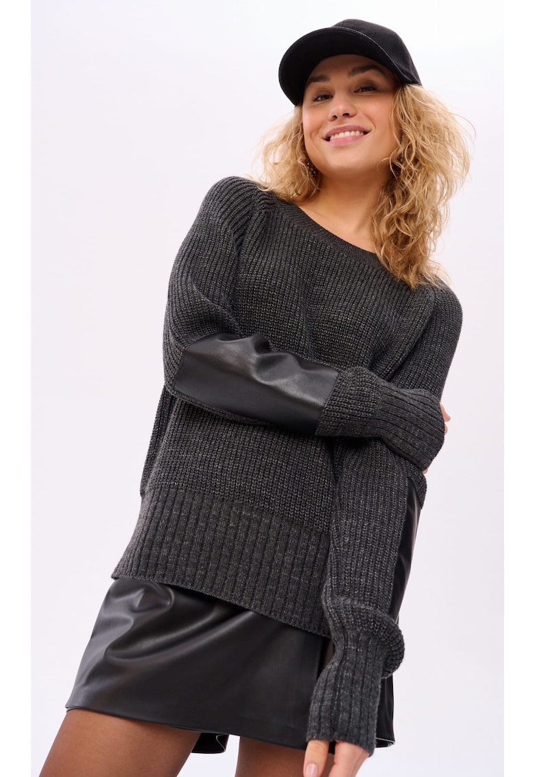 Pulover cu maneca raglan Nirad