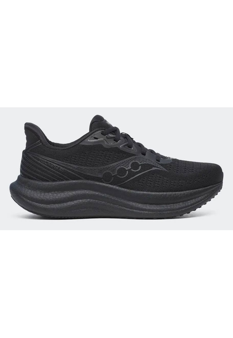 Pantofi sport barbati - Triumph 23 - amortizare maxima - negru - plasa