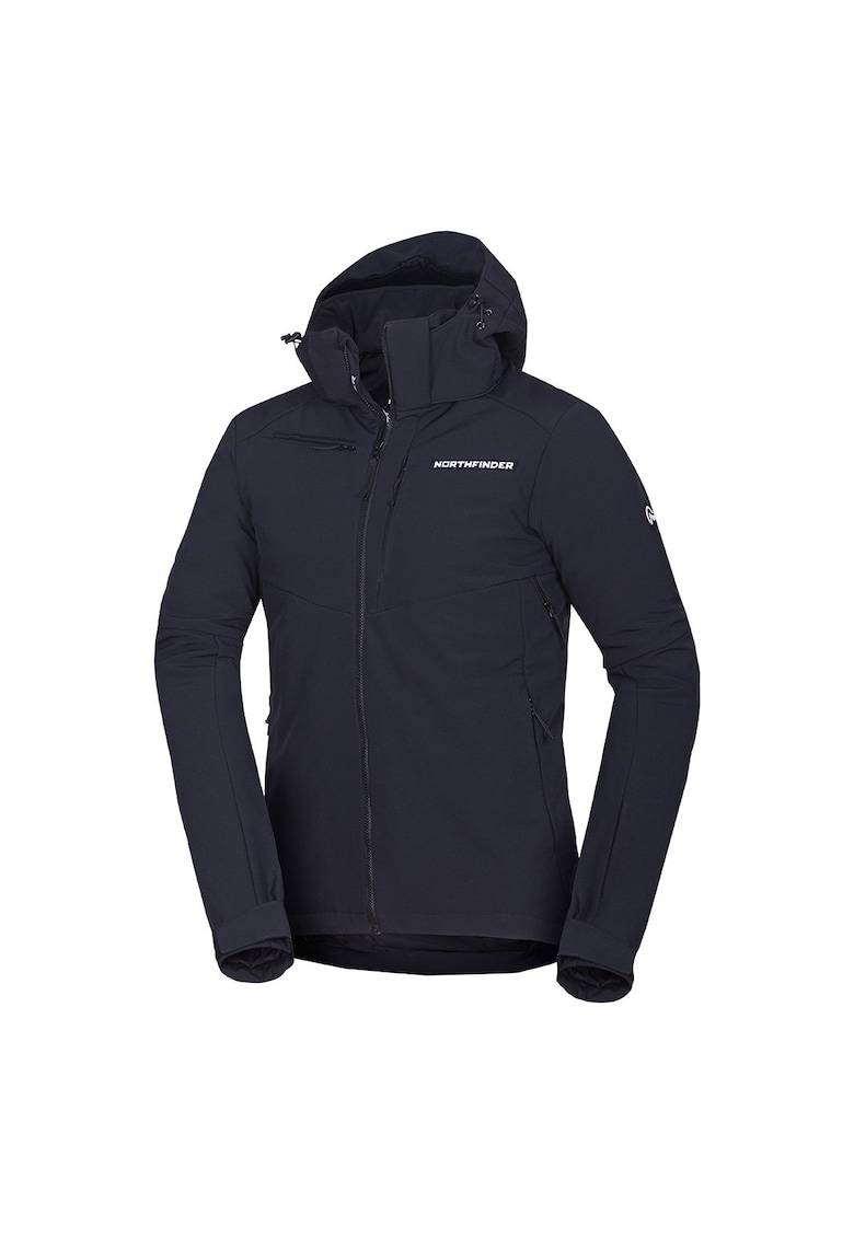 Jacheta schi impermeabila 10K/5K croi clasic pentru barbati Drewin - Negru