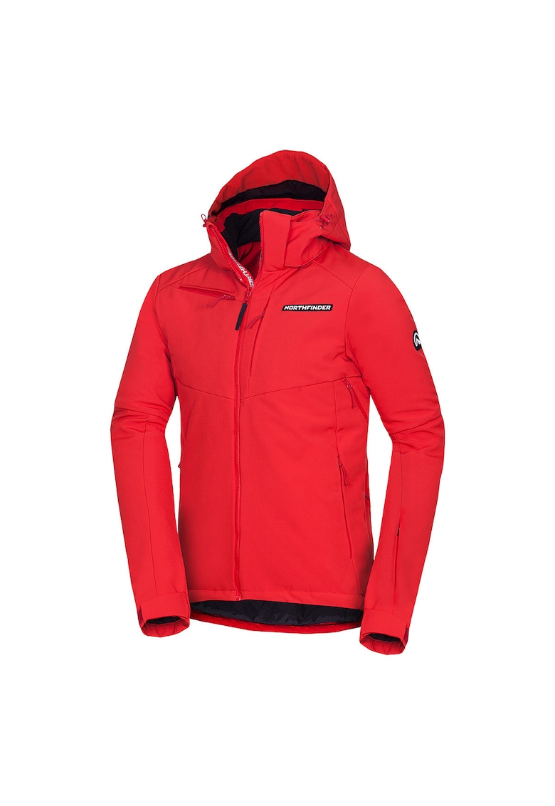 Jacheta schi impermeabila 10K/5K croi clasic pentru barbati Drewin - Rosu