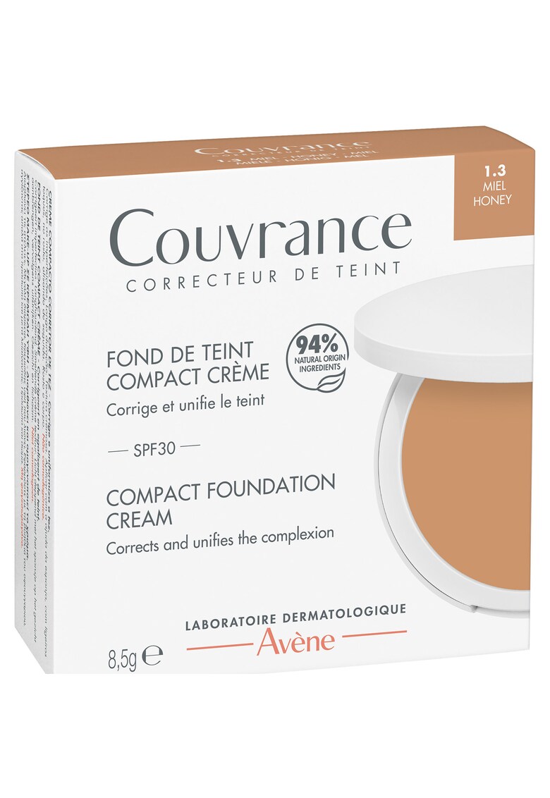 Fond de ten compact 1.1 Miere - Couvrance - 8 -5 gr