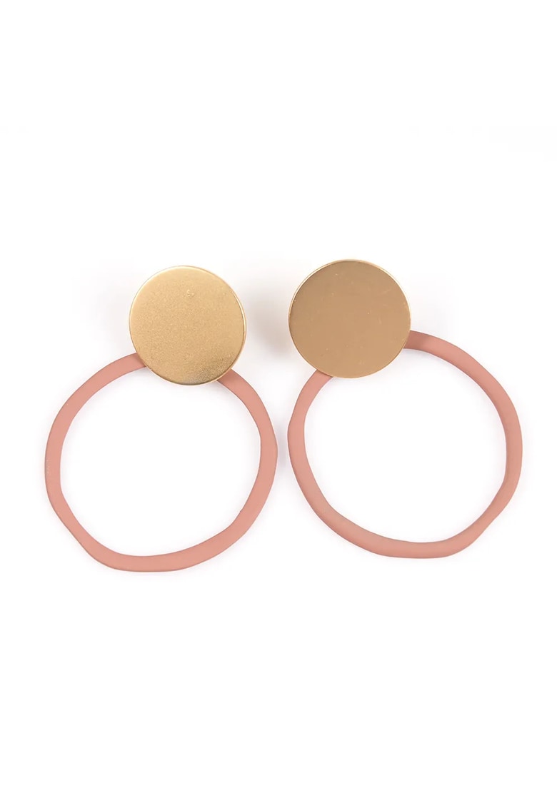 Cercei rotunzi cu design minimalist -  Paris