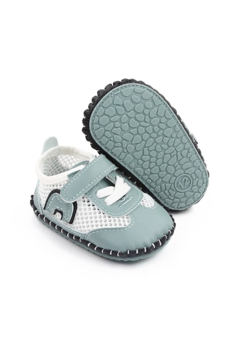 Pantofi sport Model AL 19143 - Pentru bebelusi - Textil - Baieti - Multicolor -