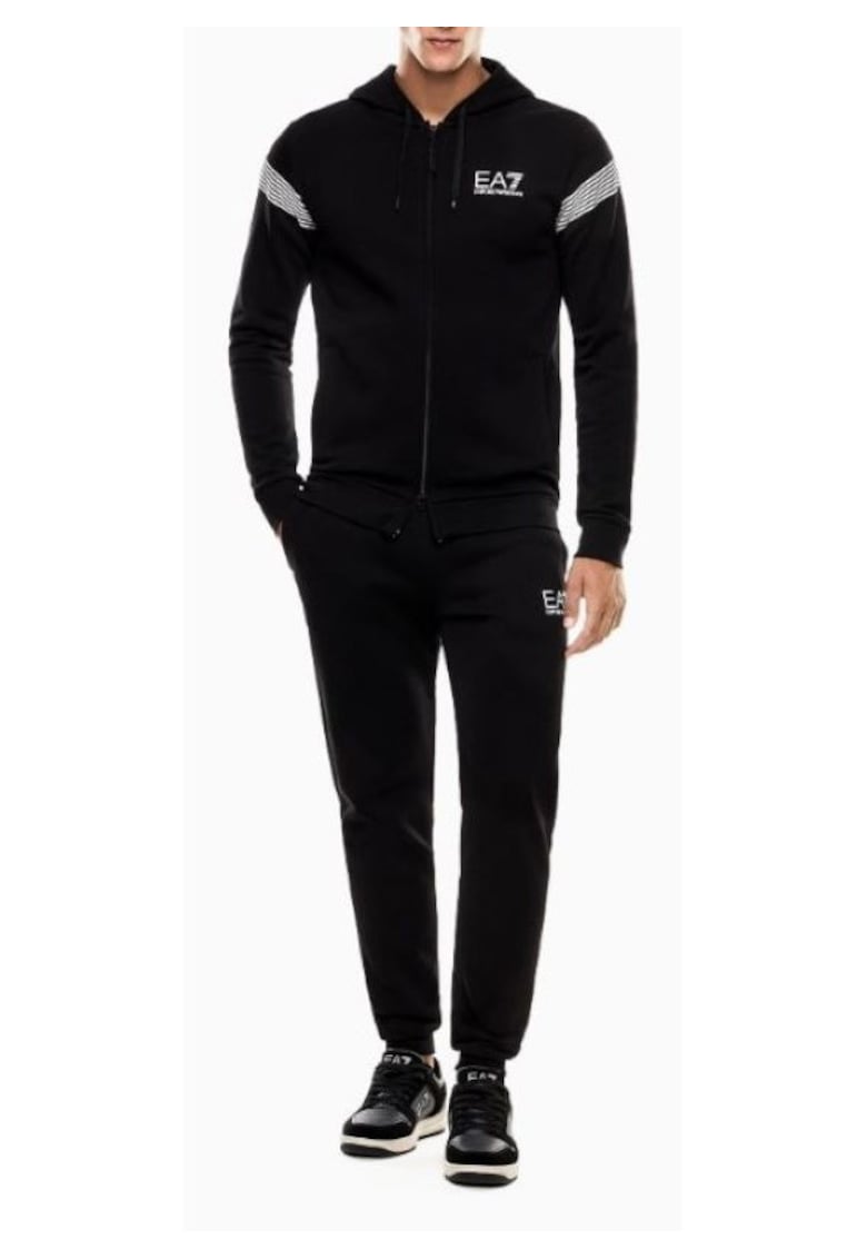 Trening TRAIN 7 LINES M T-SUIT HOODIE FZ CH BR-7M000967-AF10377-UC001