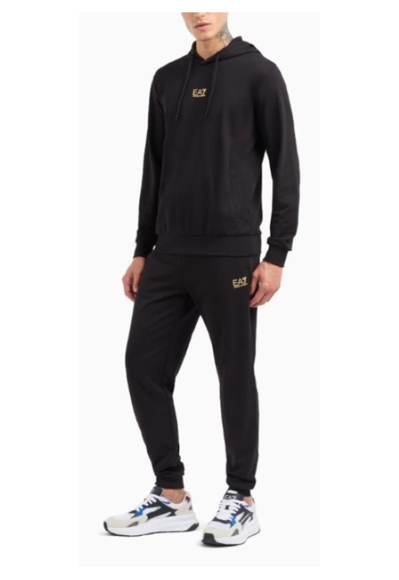 Trening  TRAIN CORE ID M T-SUIT HOODIE RN CH COFT CC-8NPV64-PJVRZ-0208