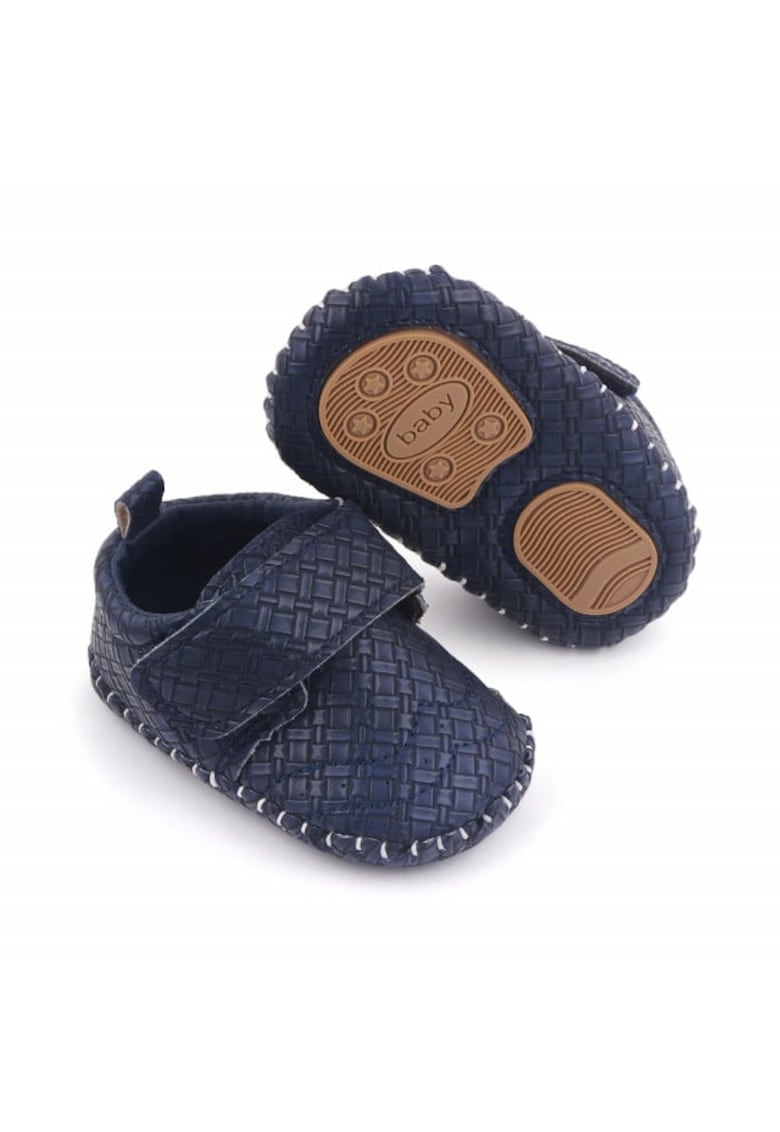 Pantofi eleganti Model AL 19785 - Pentru bebelusi - Piele ecologica - Baieti - Bleumarin