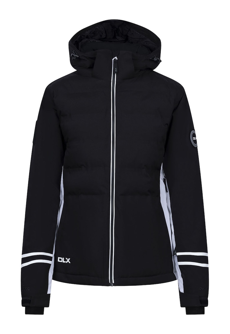 Jacheta cu finisaj impermeabil si fermoar pentru ski