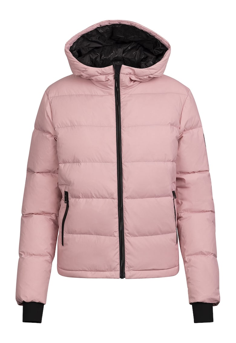 Geaca cu gluga si fermoar