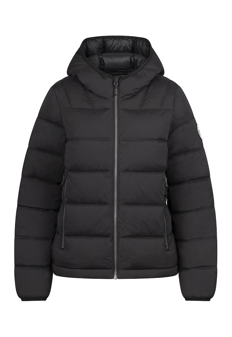 Geaca cu fermoar Rollins - Negru