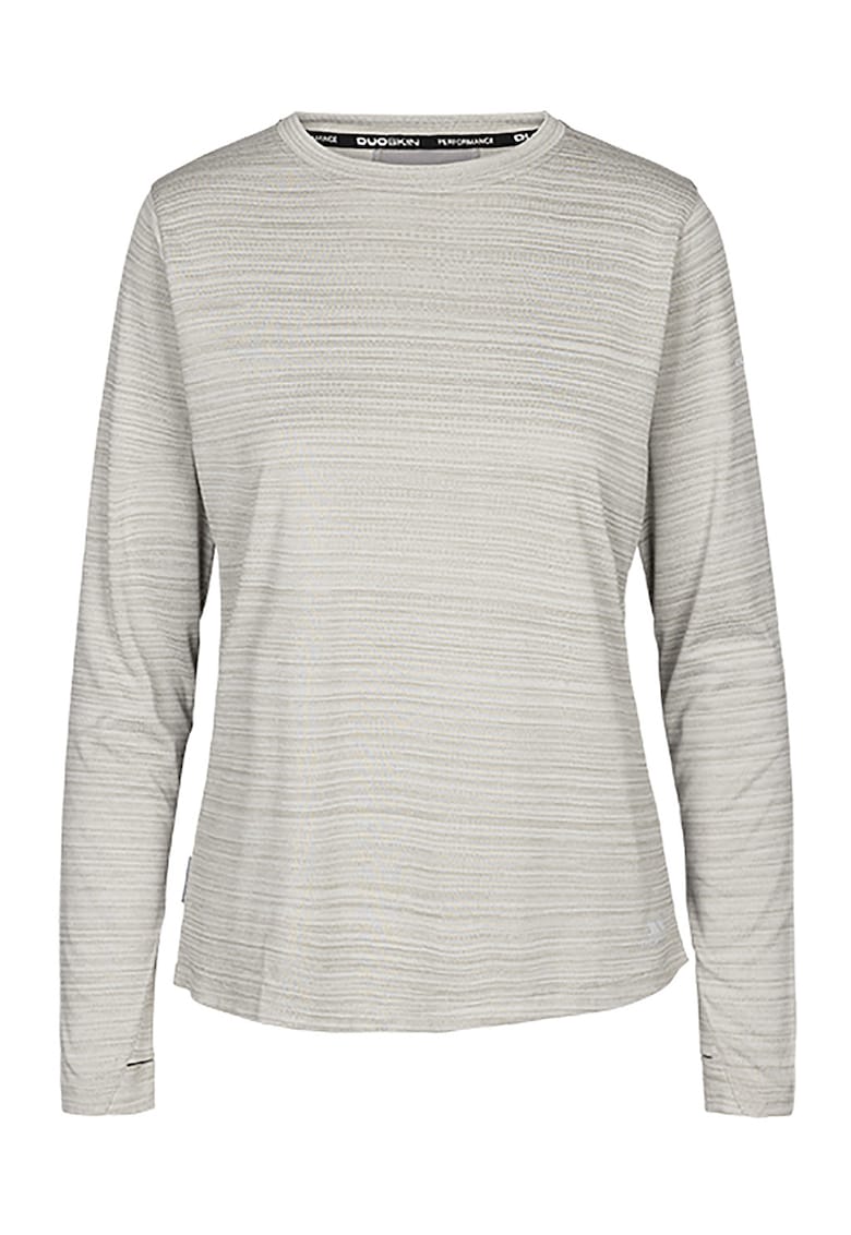 Bluza pentru trekking Nettil - Gri deschis