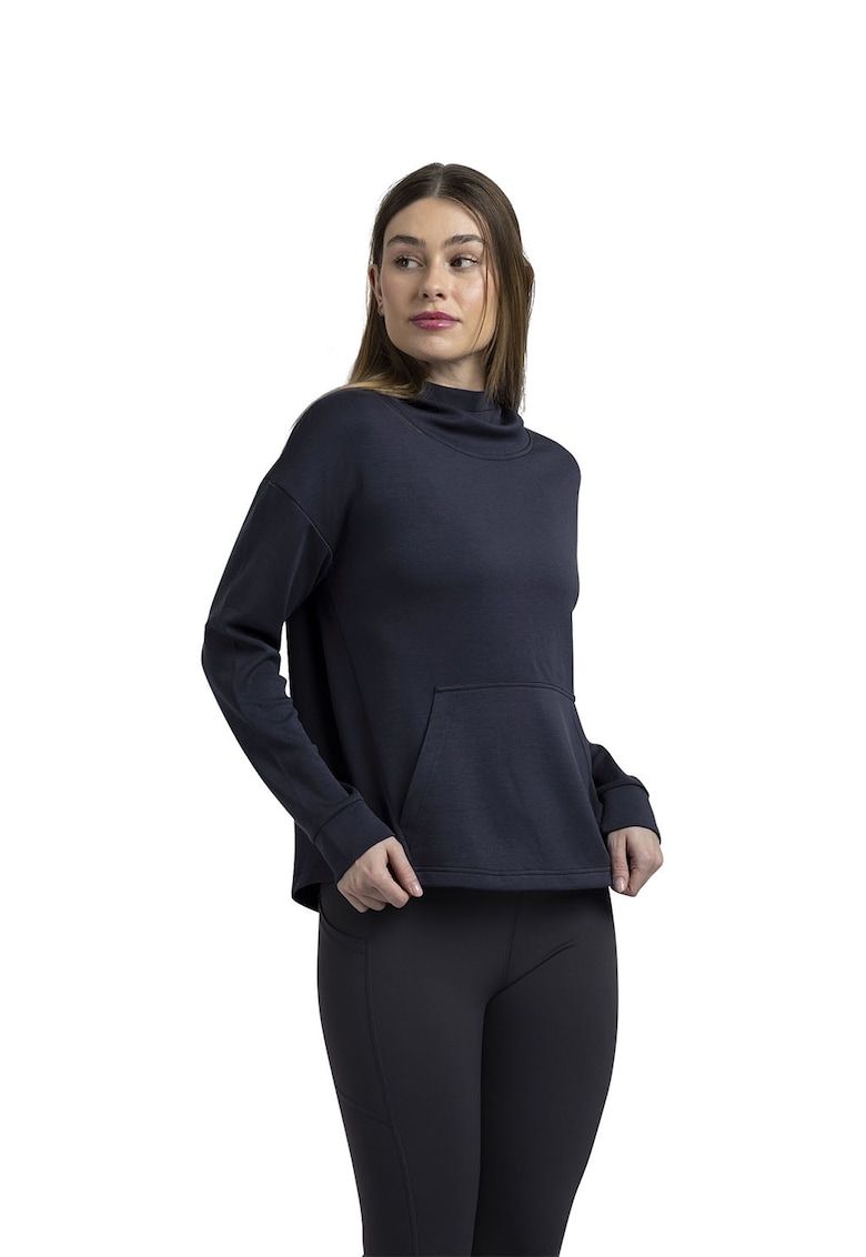 Hanorac cu buzunar kangaroo Grayling - Albastru ultramarin