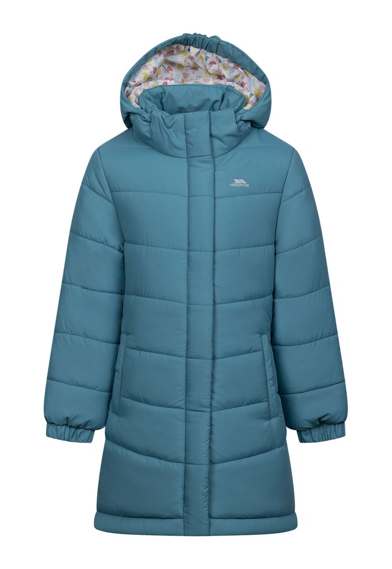 Geaca cu gluga detasabila Ellster - Turcoaz